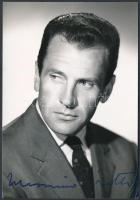 Massimo Girotti (1918-2003) olasz filmszínész aláírt fotója / Autograph signed photo of Italian actor.