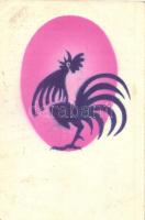 Postcard with rooster (EK)