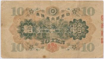 Japán 1930. 10Y T:III,III- Japan 1930. 10 Yen C:F,VG