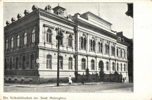 Helsinki, Helsingfors; Volksbibliothek / library (fl)
