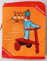 cca 1980 Roli-Zoli bohóc. Lemezárugyári játék eredeti dobozában, újszerű állapotban  / Vintage Hunga...