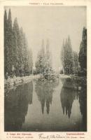 Frascati, Villa Falconieri, Lago dei Cipressi / villa park, pond