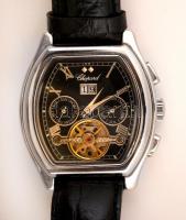 Choprad férfi karóra bőrszíjjal, replika. Működik