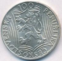 Csehszlovákia 1949. 100K Ag "Sztálin" T:2 kis ph.
Czechoslovakia 1949. 100 Korun Ag "...