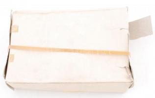 cca 1980 Motoros. Lemezárugyári játék eredeti dobozában, újszerű állapotban  / Vintage Hungarian toy