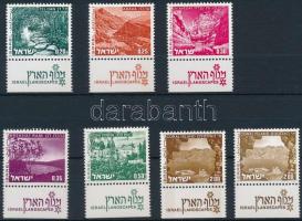 1971-1976 7 definitive stamp with tab, 1971-1976 7 klf forgalmi tabos bélyeg foszforcsíkkal