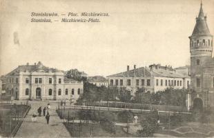 Ivano-Frankivsk, Stanislawów, Stanislau; Plac Miczkiewicza, Filipp Schwarz / square