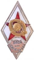 Szovjetunió DN "Kirov Katonaorvosi Akadémia" zománcozott fém kitűző, gyártói jelzéssel T:2 Soviet Union ND "S.M. Kirov Military Medical Academy" enamelled metal badge, with makers mark C:XF