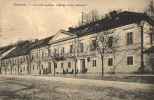 Oravica, Oravita; Kincstári épületek, Graenzenstein sétány, kiadja Weisz Félix / treasury buildings, promenade