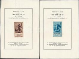 1934 5 db Jubilehe emléklap levélzáróval