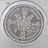 Német Államok / Poroszország 1851A 2 Tallér Ag "IV. Frigyes Vilmos" + 1854A Tallér Ag &quo...