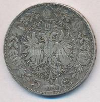 Ausztria 1900. 5K Ag "Ferenc József" T:2-,3 k.
Austria 1900. 5 Corona Ag "Franz Jose...
