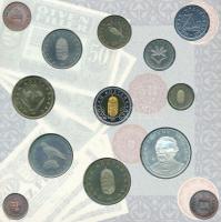 1997. 50f-200Ft 10klf db, benne 200Ft Ag "Deák", szettben T:PP 
Adamo FO30.1