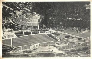 1936 Berlin, Reichssportfeld mit Dietrich Eckart Bühne / stadium, Summer Olympics in Berlin, So. Stpl. (EK)