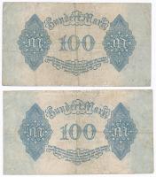 Németország / Weimari Köztársaság 1922. 100M (5x) T:III
Germany / Weimar Republic 1922. 100 Mark (5...
