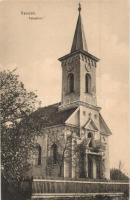 Rendek, Liebing; templom, kiadja Róth Jenő / church (ázott sarkak / wet corners)
