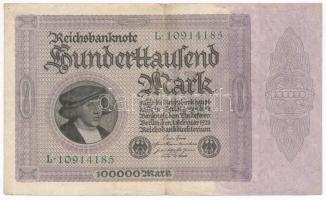 Németország / Weimari Köztársaság 1923. 100.000M (5x) T:III
Germany / Weimar Republic 1923. 100.000...