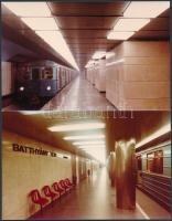 10 db MODERN megíratlan képeslap; budapesti metró / 10 modern unused postcards; metro in Budapest