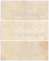 Németország / Weimari Köztársaság 1923. 10.000.000M (3x) T:III
Germany / Weimar Republic 1923. 10.0...