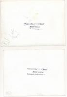 cca 1959 Tiszavölgyi József (1909-?) fotóriporter 13 db pecséttel jelzett vintage fotója különféle h...