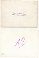 cca 1950-1970 Tiszavölgyi József (1909-?) fotóriporter 13 db pecséttel jelzett vintage fotója különf...