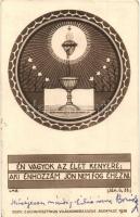 1938 Budapest XXXIV. Eucharisztikus Világkongresszus Én vagyok az élet kenyere / 34th International Eucharistic Congress
