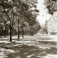 cca 1963 Kecskeméti városképek, épület és utcafotók, 13 db vintage negatív Medgyesi László kecskemét...