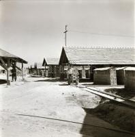 1958 Kecskemét, téglagyár, 5 db vintage negatív és 1 db jelzés nélküli vintage fotó Medgyesi László ...