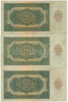 NDK 1948. 50M (5x) T:III
GDR 1948. 50 Mark (5x) C:F