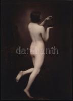 cca 1928 Demeter Károly (1892-1983) Párizsban készített fotóművészeti alkotása, a hagyatékában őrzött vintage felvétel mai nagyítása, 23,5x17 cm