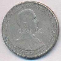 1930. 5P Ag "Horthy jobbra" T:3