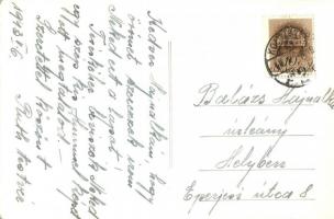 1943 Kolozsvár, Cluj; Központi szálló és étterem, Nimberger Ernő üzlete / hotel and restaurant, shop...