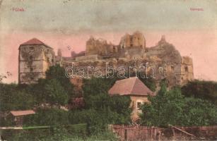 Fülek, Filakovo; várrom, Krämer Jeremiás kiadása / castle ruins (EK)