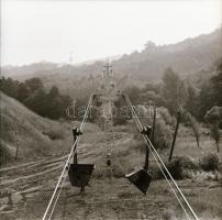 1981 A Bükk-vidéki Bányaüzemben készült fotóriport 13 db vintage negatívja, 6x6 cm