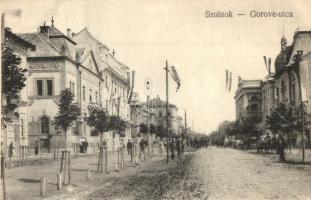 Szolnok; Gorove utca (vágott / cut)