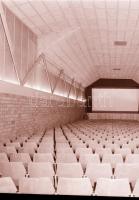 1973 Budapest, PALOTA mozi külső-belső felvételei, 7 db szabadon felhasználható vintage negatív, 6x7...