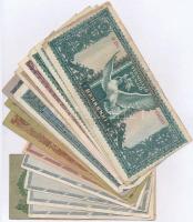 15db-os vegyes pengő és adópengő tétel, közte 1936. 10P "Debreczen Sz. K. Város Törvényhatósága...