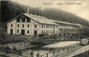 Resica, Resita; Gépgyár, kiadja Braunmüller L. / Maschinenfabrik / machine factory