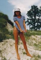 cca 1988 Huncutkodás, jelzés nélküli vintage fotóművészeti alkotás, 30x20 cm / erotic photo, 30x20 cm