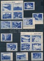 18 db Dél-Afrikai levélzáró bélyeg