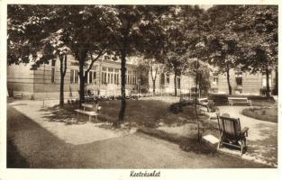 Budapest XII. Erzsébet kórház, kert, Goszleth udvari fényképész felvétele (EK)