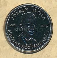 2005. 1Ft-100Ft (7xklf) forgalmi sor szettben + 2005. 10Ft "József Attila" T:BU 
Adamo FO...