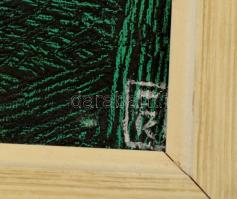 Ellen Kruse (?-? ): Csendélet. Olaj, vászon, keretben, 36×27 cm