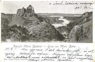 Máriaradna, Radna; várrom / castle ruins (EK)