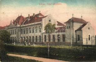 Lőcse, Levoca; Felső leányiskola / girl school (EK)