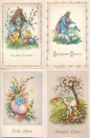 238 db MODERN húsvéti üdvözlőlap / 238 modern Easter greeting postcards