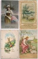 96 db RÉGI húsvéti üdvözlőlap / 96 pre-1945 Easter greeting postcard