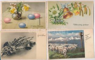 96 db RÉGI húsvéti üdvözlőlap / 96 pre-1945 Easter greeting postcard