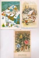 201 db RÉGI és MODERN karácsonyi üdvözlőlap / 201 pre-1945 and modern Christmas greeting postcards