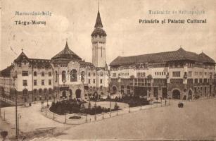 Marosvásárhely, Targu Mures; Tanácsház és Kultúrpalota / town hall, palace of culture